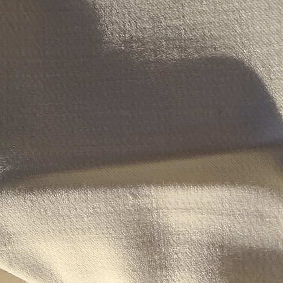 Sezane mid-high waist wool chuck trousers ecru - Picture 11 of 16